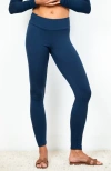 Jjwinks Ultimate Lounge & Sleep High Waist Leggings In Navy