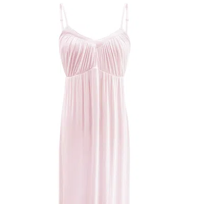 Jjwinks Women's Babydoll Nightgown - Blush Pink Rib