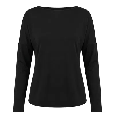 JJWINKS WOMEN'S ESSENTIAL PULLOVER– LIGHTWEIGHT LAYER - BLACK
