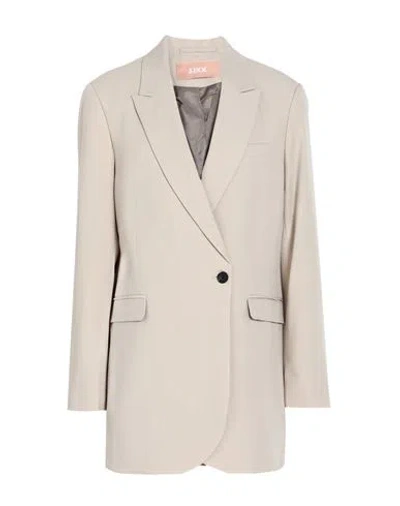 Jjxx By Jack & Jones Woman Blazer Beige Size M Recycled Polyester, Viscose, Elastane In Beige