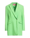 Jjxx By Jack & Jones Woman Blazer Lime Green Size L Recycled Polyester, Viscose, Elastane