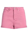 Jjxx By Jack & Jones Woman Denim Shorts Pink Size M Cotton, Elastane In Pink