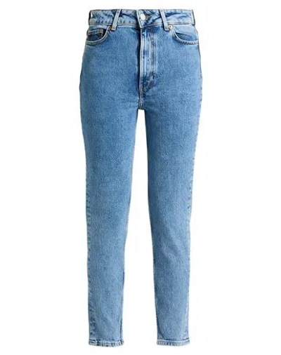 Jjxx By Jack & Jones Woman Jeans Blue Size 26w-30l Cotton, Elastane