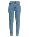 Jjxx By Jack & Jones Woman Jeans Blue Size 27w-32l Cotton, Elastane