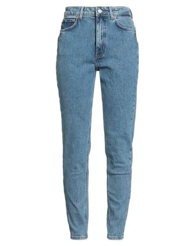Jjxx By Jack & Jones Woman Jeans Blue Size 27w-32l Cotton, Elastane