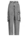 Jjxx By Jack & Jones Woman Jeans Grey Size 30w-32l Cotton