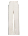 Jjxx By Jack & Jones Woman Jeans White Size 30w-30l Cotton In White