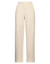 Jjxx By Jack & Jones Woman Pants Beige Size L Cotton, Polyester