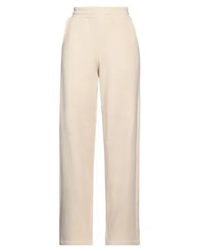 Jjxx By Jack & Jones Woman Pants Beige Size L Cotton, Polyester