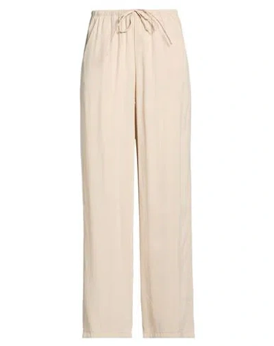 Jjxx By Jack & Jones Woman Pants Beige Size M Modal, Polyester In Neutral