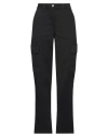 Jjxx By Jack & Jones Woman Pants Black Size L Cotton, Elastane