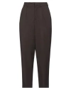 Jjxx By Jack & Jones Woman Pants Dark Brown Size 28w-32l Recycled Polyester, Viscose, Elastane