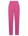 Jjxx By Jack & Jones Woman Pants Fuchsia Size 30w-32l Recycled Polyester, Viscose, Elastane In Pink