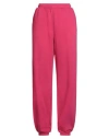 Jjxx By Jack & Jones Woman Pants Fuchsia Size L Cotton, Polyester