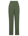 Jjxx By Jack & Jones Woman Pants Green Size 28w-32l Recycled Polyester, Viscose, Elastane