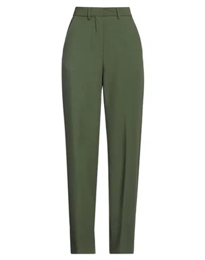 Jjxx By Jack & Jones Woman Pants Green Size 31w-30l Recycled Polyester, Viscose, Elastane