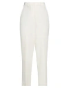 Jjxx By Jack & Jones Woman Pants Off White Size 27w-30l Recycled Polyester, Viscose, Elastane