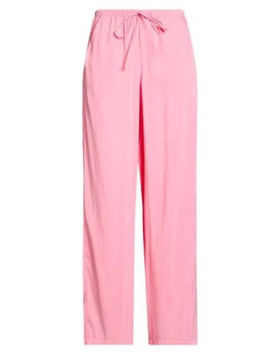 Jjxx By Jack & Jones Woman Pants Pink Size L Modal, Polyester