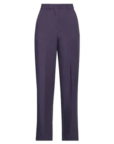 Jjxx By Jack & Jones Woman Pants Purple Size 29w-30l Recycled Polyester, Viscose, Elastane