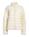 Jjxx By Jack & Jones Woman Puffer Ivory Size L Nylon In White