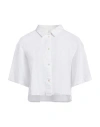 Jjxx By Jack & Jones Woman Shirt White Size L Cotton, Linen