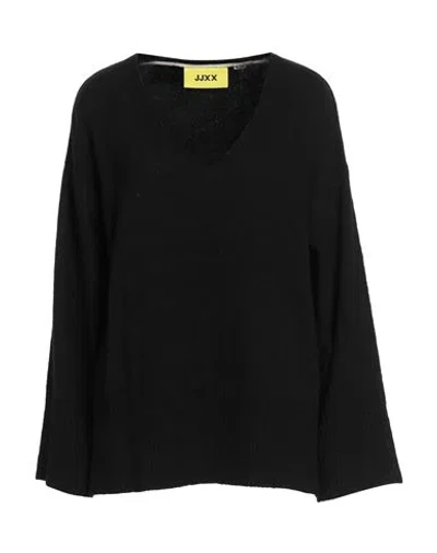 Jjxx By Jack & Jones Woman Sweater Black Size L Recycled Polyester, Acrylic, Wool, Elastane