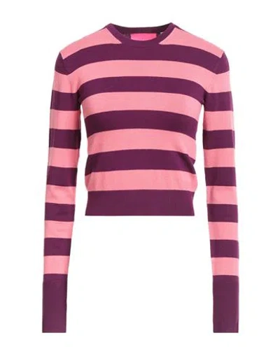 Jjxx By Jack & Jones Woman Sweater Pink Size L Viscose, Nylon, Elastane