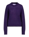 Jjxx By Jack & Jones Woman Sweater Purple Size L Acrylic, Nylon, Wool, Alpaca Wool