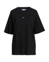 Jjxx By Jack & Jones Woman T-shirt Black Size L Organic Cotton