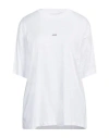 Jjxx By Jack & Jones Woman T-shirt White Size L Organic Cotton In White