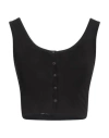 Jjxx By Jack & Jones Woman Top Black Size L Cotton, Elastane