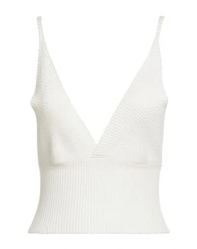 Jjxx By Jack & Jones Woman Top Ivory Size L Viscose, Polyester In White