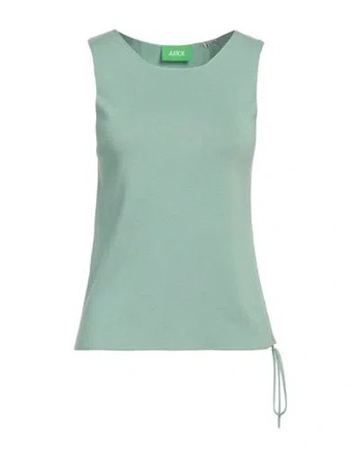 Jjxx By Jack & Jones Woman Top Light Green Size L Viscose, Nylon