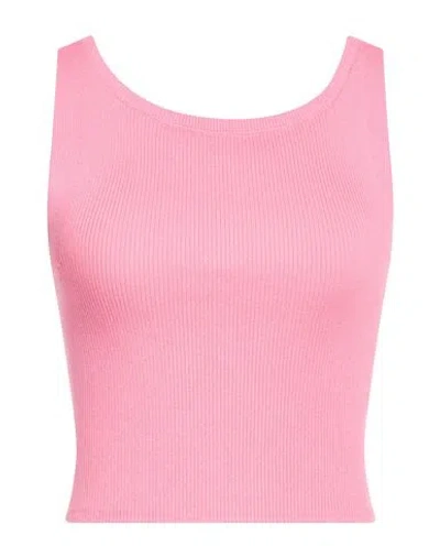 Jjxx By Jack & Jones Woman Top Pink Size L Viscose, Nylon