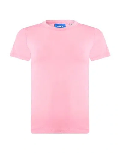 Jjxx By Jack & Jones Woman T-shirt Pink Size Xs Cotton, Elastane