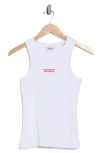 Jjxx Forest Embroidered Tank Top In White