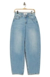 Jjxx Tokyo Wide Leg Jeans With Cuffs In Blue