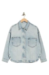 Jjxx Jamila Denim Overshirt In Blue