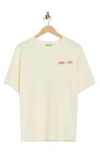 Jjxx Katinka Loose Cotton Graphic T-shirt In White