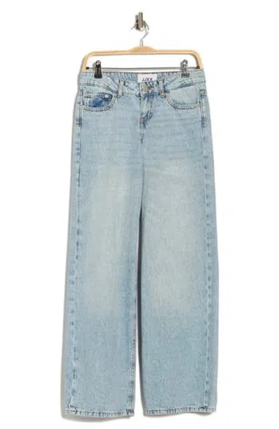 Jjxx Tokyo Low Rise Wide Leg Jeans In Blue