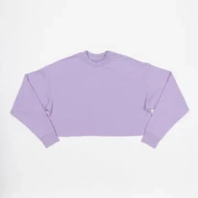 Jjxx Womens Caia Cropped Sweatshirt In Lilac Purple