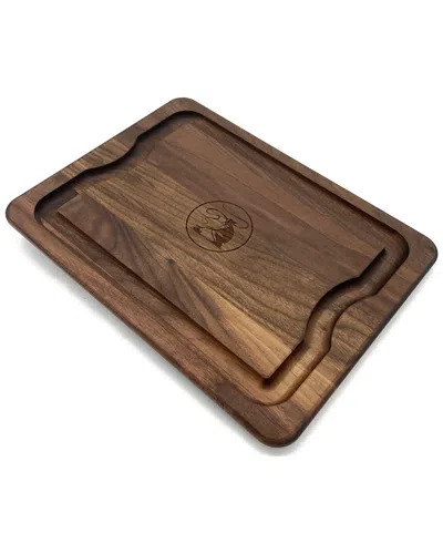 JK ADAMS JK ADAMS BLACK ANGUS WALNUT BBQ BOARD