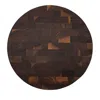 Jk Adams J. K. Adams 16 Round Walnut End Grain Board In Walnut