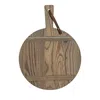 Jk Adams J. K. Adams Ash Wood Round Serving Board In Ash