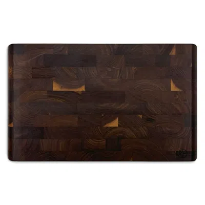 Jk Adams J. K. Adams Infinity Edge 20 End Grain Walnut Board In Brown