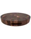 Jk Adams Professional Series 16in Walnut Round End Grain Cutting Board