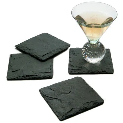 Jk Adams Slate Coaster In Strata