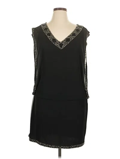 Pre-owned Jkara Cocktail Dress In Black