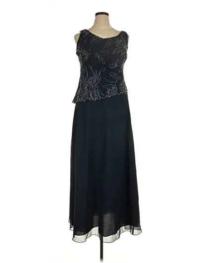 Pre-owned Jkara Cocktail Dress In Black