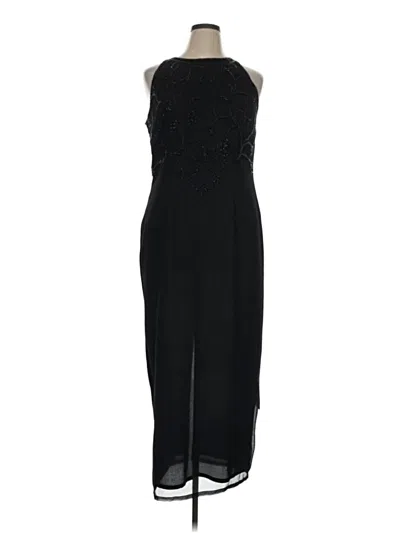 Pre-owned Jkara Cocktail Dress In Black